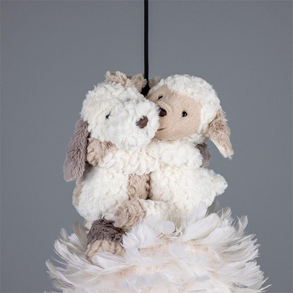 MullanۥɡFoz Teddy Cloud Pendant Lightץڥȥ饤ȡʦ20127cm