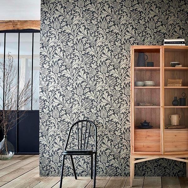 ڳʡ͢ɻPURE MORRIS NORTH WALLPAPERSPURE MORRIS ꥹPure Thistleס68.6cmҡ10m