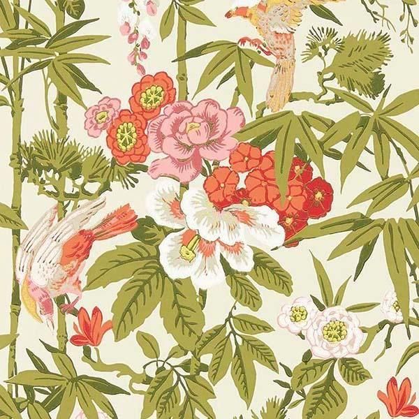 ڳʡ͢ɻWATER GARDEN WALLPAPERSSanderson ѹBamboo & Birdsס52mҡ10m