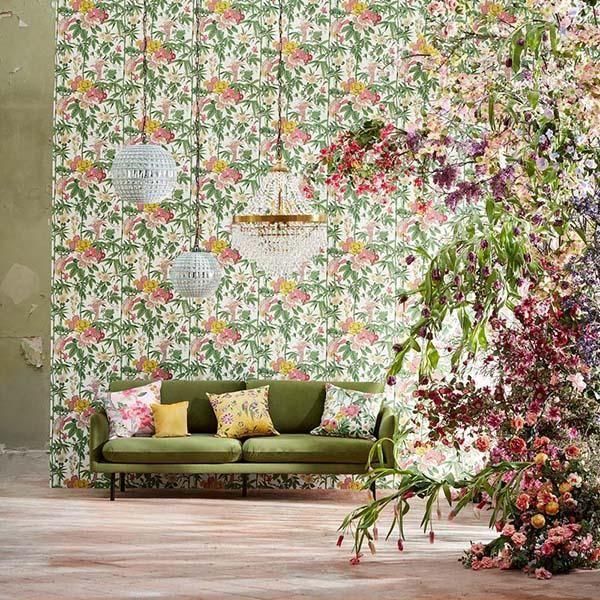 ڳʡ͢ɻWATER GARDEN WALLPAPERSSanderson ѹBamboo & Birdsס52mҡ10m