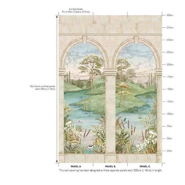 ڳʡ ͢ɻ RHAPSODY WALLPAPERS OSBORNE&LITTLE ѹ Colonnatoס70cmҡ9m