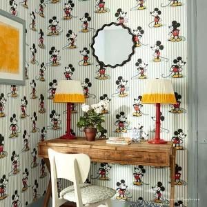 ڳʡ͢ɻDISNEY HOME X SANDERSON WALLPAPERSSanderson ѹMickey Stripeס68.6mҡ10m