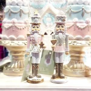 *【即納可!】【アメリカ-ZODAX】パステルケーキソルジャーナッツクラッカーオブジェ 全2種(W4.5×D4×H17cm)<img class='new_mark_img2' src='https://img.shop-pro.jp/img/new/icons1.gif' style='border:none;display:inline;margin:0px;padding:0px;width:auto;' />
