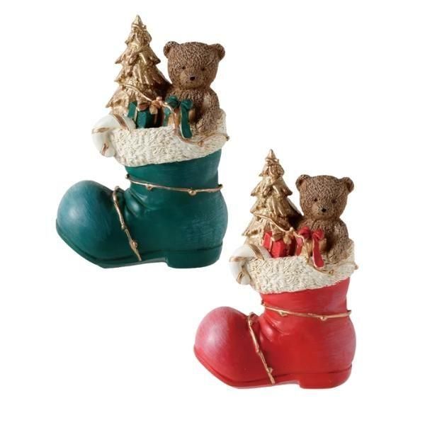 ¨Ǽġۥꥹޥİƥǥ٥֡ĥ֥ ꡼󡿥åɡW8.5D5H12cm 