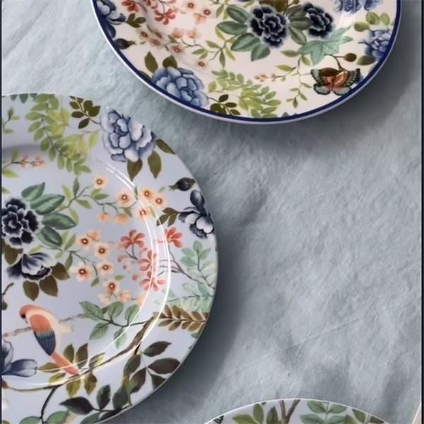 ¨ǼġۡDESIGNERS GUILDۥꥹ ɥץ졼ȡPORCELAINE DE CHINE COLLECTION4setʦ20.4cm 