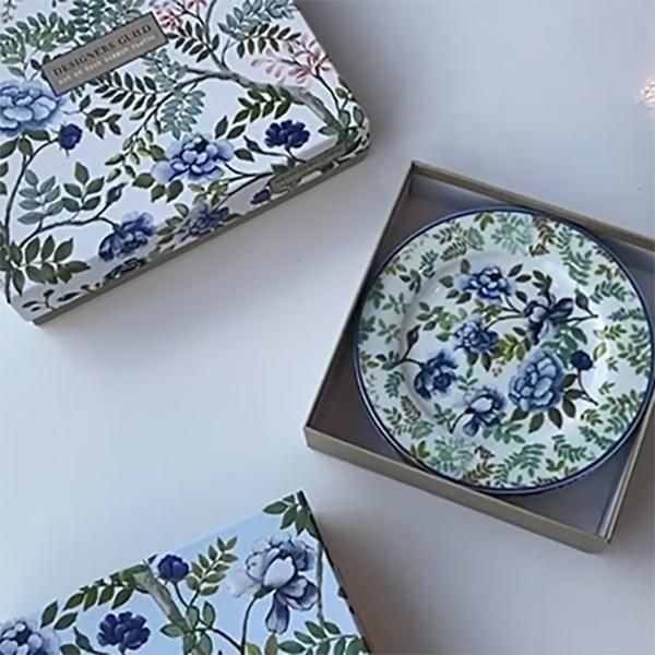 ¨ǼġۡDESIGNERS GUILDۥꥹ ɥץ졼ȡPORCELAINE DE CHINE COLLECTION4setʦ20.4cm 