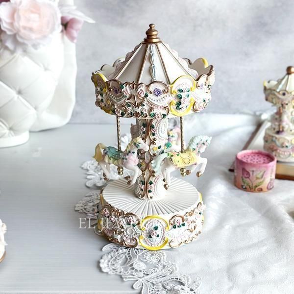 ¨ǼġۡMusicboxworldۥ롼륪르 ܥ꡼ʦ13.5H23cm 