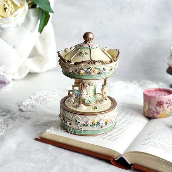 ¨ǼġۡMusicboxworldۥ롼ե르 ꡼ʦ11H16.5cm 