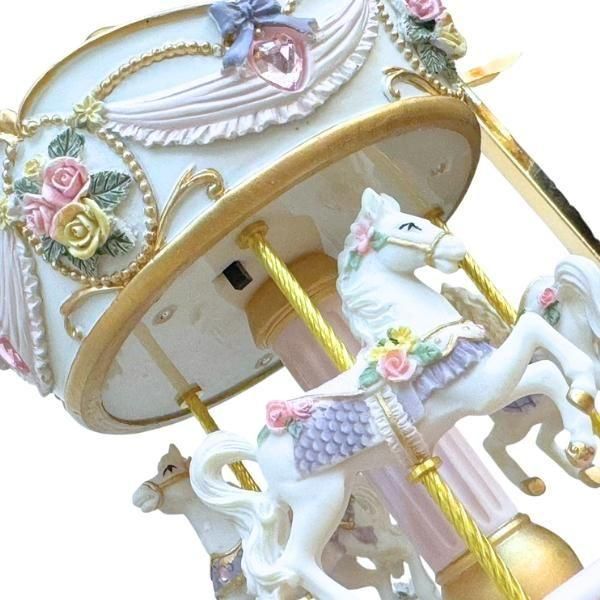 ¨ǼġۡMusicboxworldLED饤դ롼ܥ르 ۥ磻 H19cm 