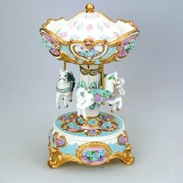 ¨ǼġۡMusicboxworldۥ롼ϡȥ르 ѥƥ֥롼ʦ12.5H21.5cm 