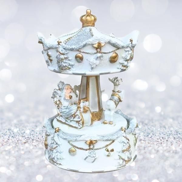 ¨ǼġۡMusicboxworldۥ롼륯ꥹޥ르 ۥ磻ȥ SH15cm 