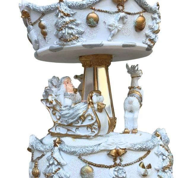 ¨ǼġۡMusicboxworldۥ롼륯ꥹޥ르 ۥ磻ȥ SH15cm 