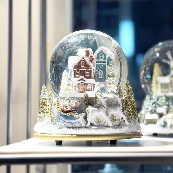 ¨ǼġۡMusicboxworldۥꥹޥΡɡ४르 ѥƥԥ󥯥ϥʦ10H14cm 