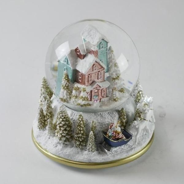 ¨ǼġۡMusicboxworldۥꥹޥΡɡ४르 ѥƥԥ󥯥ϥʦ10H14cm 