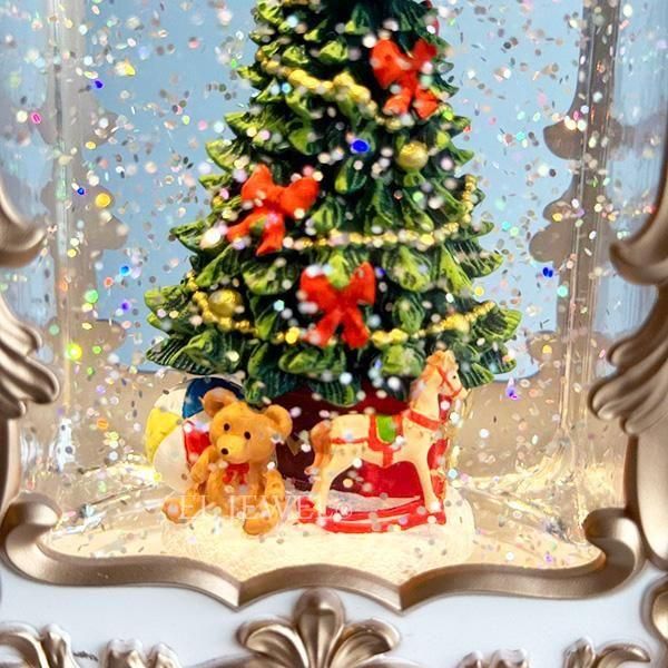 ڴۡӼΤߡۡڸʡۥꥹޥ ꥭåLEDĥ꡼ 󥿥 ۥ磻ȡW12.5D12.5H28cm 