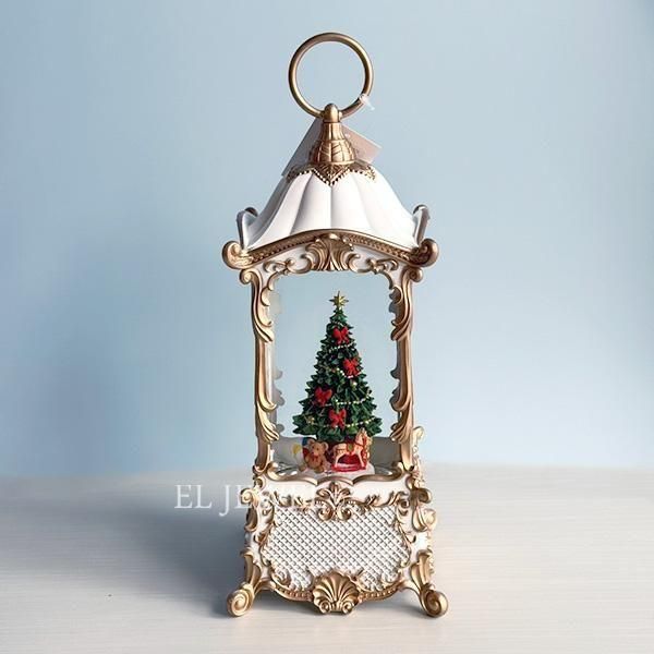 ڴۡӼΤߡۡڸʡۥꥹޥ ꥭåLEDĥ꡼ 󥿥 ۥ磻ȡW12.5D12.5H28cm 