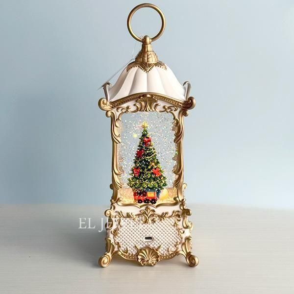 ڴۡӼΤߡۡڸʡۥꥹޥ ꥭåLEDĥ꡼ 󥿥 ۥ磻ȡW12.5D12.5H28cm 