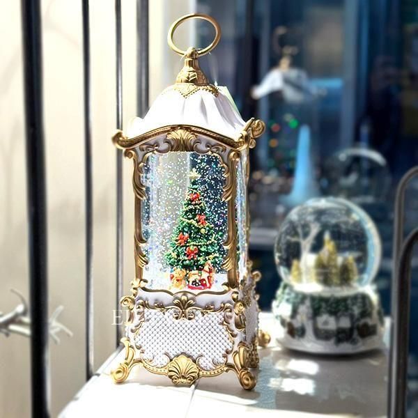 ڴۥꥹޥ ꥭåLEDĥ꡼르 󥿥 ۥ磻ȡW12.5D12.5H28cm 