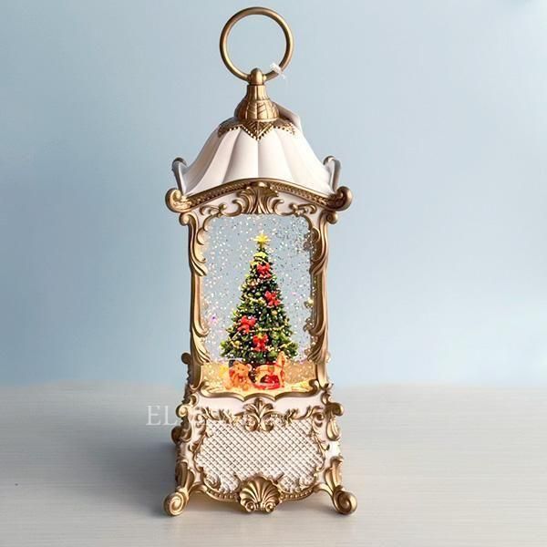 ڴۥꥹޥ ꥭåLEDĥ꡼르 󥿥 ۥ磻ȡW12.5D12.5H28cm 