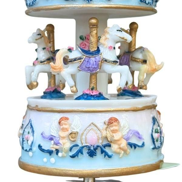 ¨ǼġۡMusicboxworldۥߥ˥롼륪르 饤ȥ֥롼ʦ8H14cm 