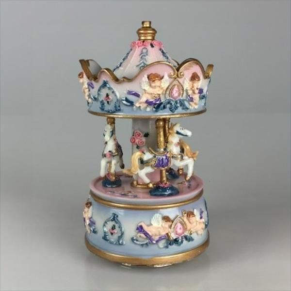 ¨ǼġۡMusicboxworldۥߥ˥롼륪르 饤ȥ֥롼ʦ8H14cm 