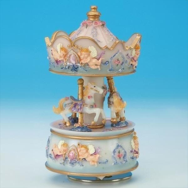 ¨ǼġۡMusicboxworldۥߥ˥롼륪르 饤ȥ֥롼ʦ8H14cm 