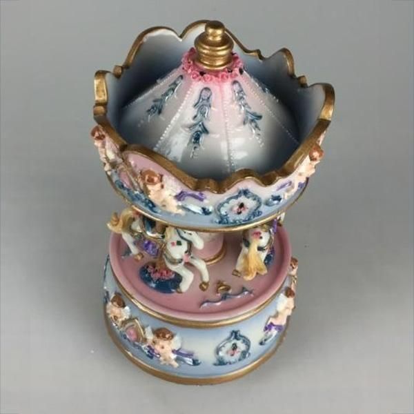 ¨ǼġۡMusicboxworldۥߥ˥롼륪르 饤ȥ֥롼ʦ8H14cm 