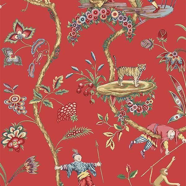 ڳʡ͢ɻ SCALAMANDRE -Chinoise Exotique- J&Vʥꥢˡ70cmҡ10m 