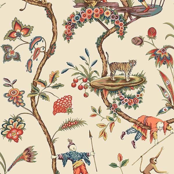 ڳʡ͢ɻ SCALAMANDRE -Chinoise Exotique- J&Vʥꥢˡ70cmҡ10m 