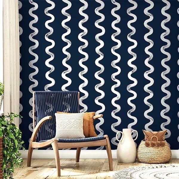 ڳʡ͢ɻ NANTUCKET STRIPES REVISITED -Gali- WALLQUESTʥꥫˡ68.5cmҡ8.2m 