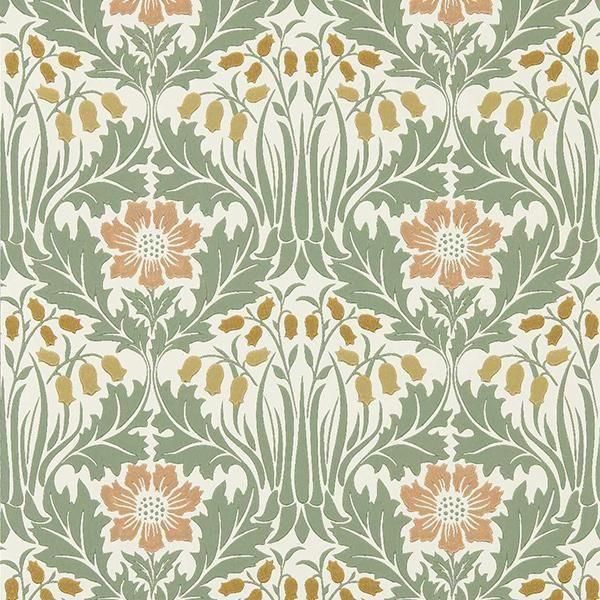 ڳʡ THE UNFINISHED WORKS WALLPAPERS I -Woodbell & Anemone- MORRIS&Co.ʥꥹˡ52cmҡ10m