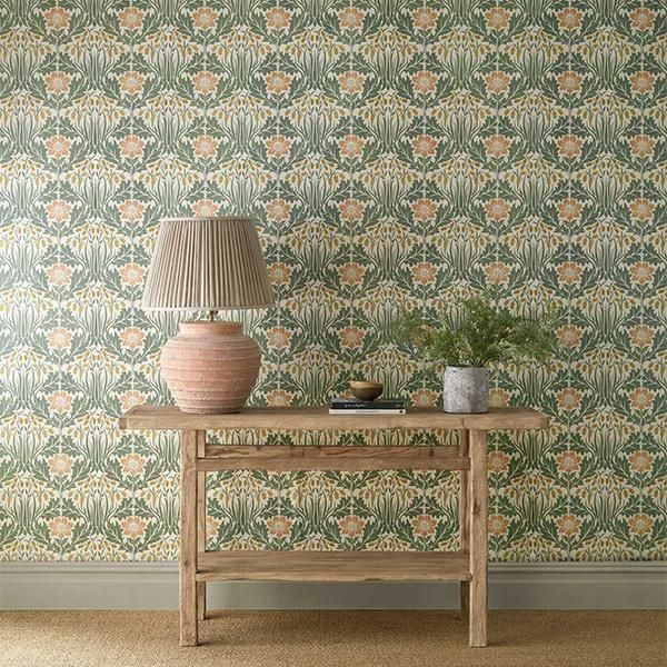 ڳʡ THE UNFINISHED WORKS WALLPAPERS I -Woodbell & Anemone- MORRIS&Co.ʥꥹˡ52cmҡ10m