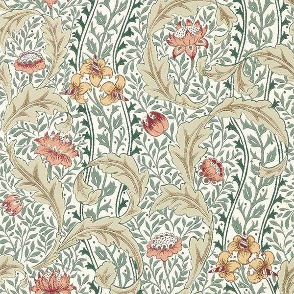 ڳʡ THE UNFINISHED WORKS WALLPAPERS I -Wild Tulip- MORRIS&Co.ʥꥹˡ52cmҡ10m