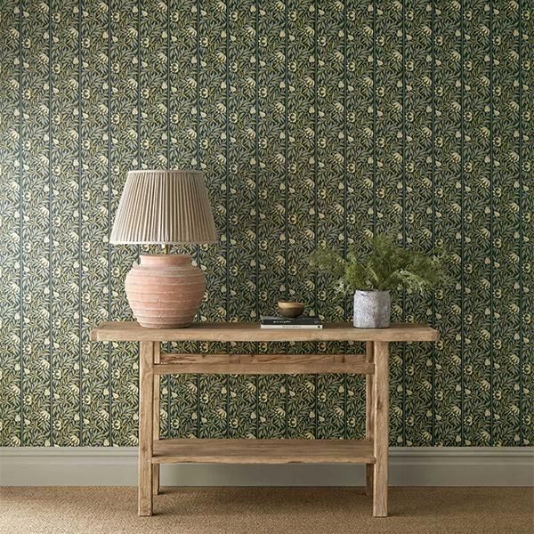 ڳʡ THE UNFINISHED WORKS WALLPAPERS I -Peony Trellis- MORRIS&Co.ʥꥹˡ52cmҡ10m