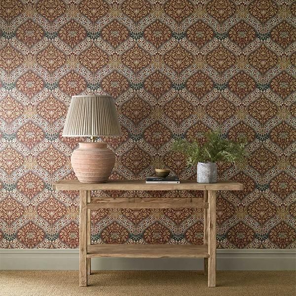 ڳʡ THE UNFINISHED WORKS WALLPAPERS I -Oak & Blossom- MORRIS&Co.ʥꥹˡ52cmҡ10m