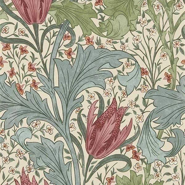 ڳʡ THE UNFINISHED WORKS WALLPAPERS I -Lent Lily- MORRIS&Co.ʥꥹˡ52cmҡ10m