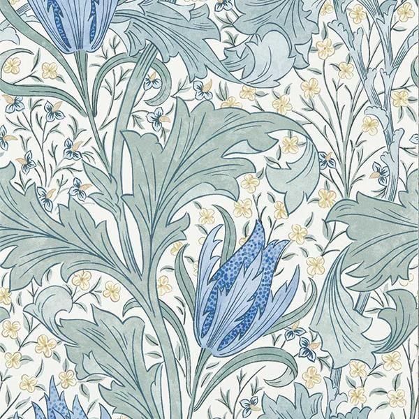 ڳʡ THE UNFINISHED WORKS WALLPAPERS I -Lent Lily- MORRIS&Co.ʥꥹˡ52cmҡ10m