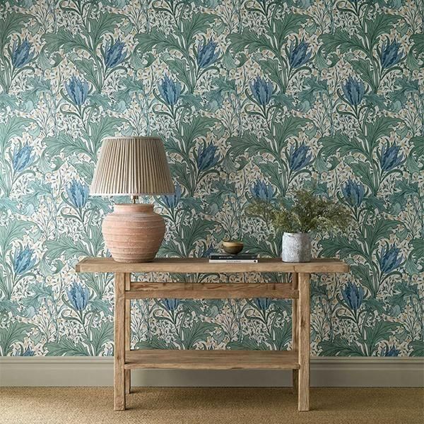 ڳʡ THE UNFINISHED WORKS WALLPAPERS I -Lent Lily- MORRIS&Co.ʥꥹˡ52cmҡ10m