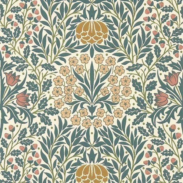 ڳʡ THE UNFINISHED WORKS WALLPAPERS I -Daisy & Oak- MORRIS&Co.ʥꥹˡ52cmҡ10m