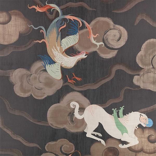 ڳʡ͢ɻ ISTORIA WALLCOVERINGS -Chimera- BLACK editionʥꥹˡ68cmҡ10m 