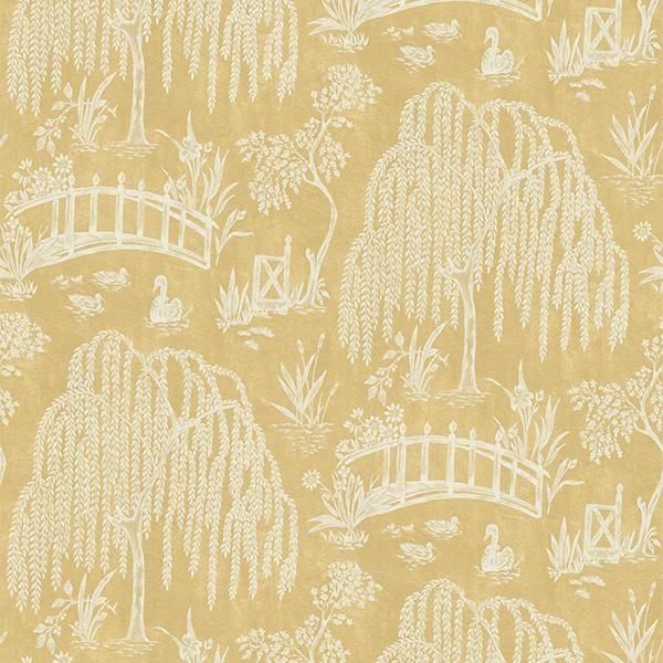 �ڳ�������ʡ�͢���ɻ� ��HONFLEUR WALLPAPERS�� -Les Saules- Nina Campbell�ʥ����ꥹ�ˡ�52cm�ҡ�9m����