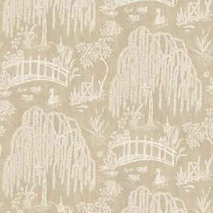 �ڳ�������ʡ�͢���ɻ�<b>��HONFLEUR WALLPAPERS��</b>-Les Saules- Nina Campbell�ʥ����ꥹ�ˡ�52cm�ҡ�9m����