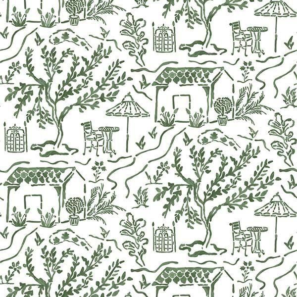 �ڳ�������ʡ�͢���ɻ� ��HONFLEUR WALLPAPERS�� -La Quintinie- Nina Campbell�ʥ����ꥹ�ˡ�52cm�ҡ�9m����