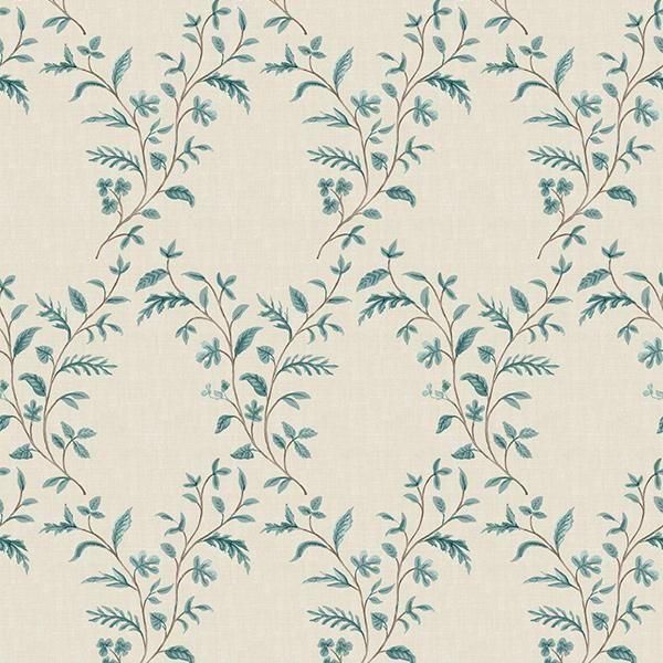 �ڳ�������ʡ�͢���ɻ� ��HONFLEUR WALLPAPERS�� -Hollingbourne Trellis- Nina Campbell�ʥ����ꥹ�ˡ�52cm�ҡ�9m����