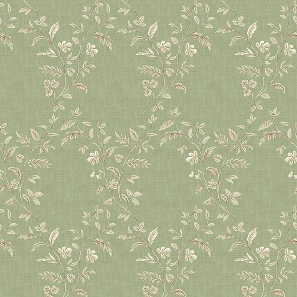 �ڳ�������ʡ�͢���ɻ� ��HONFLEUR WALLPAPERS�� -Hollingbourne Trellis- Nina Campbell�ʥ����ꥹ�ˡ�52cm�ҡ�9m����