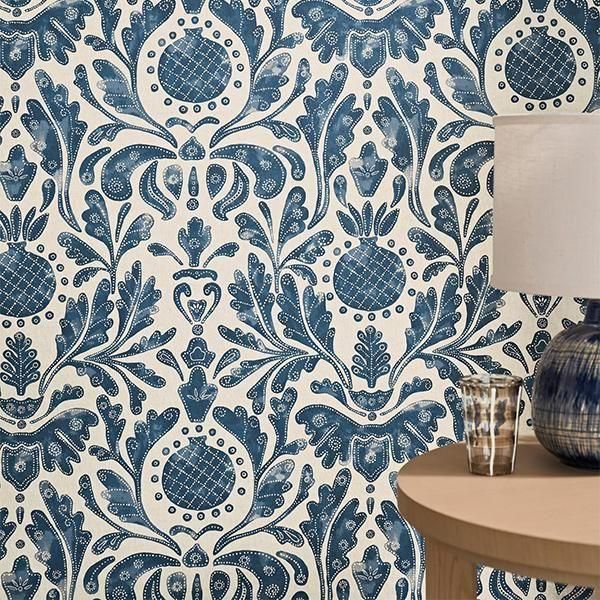 �ڳ�������ʡ�͢���ɻ� ��HONFLEUR WALLPAPERS�� -Castellane- Nina Campbell�ʥ����ꥹ�ˡ�52cm�ҡ�9m����