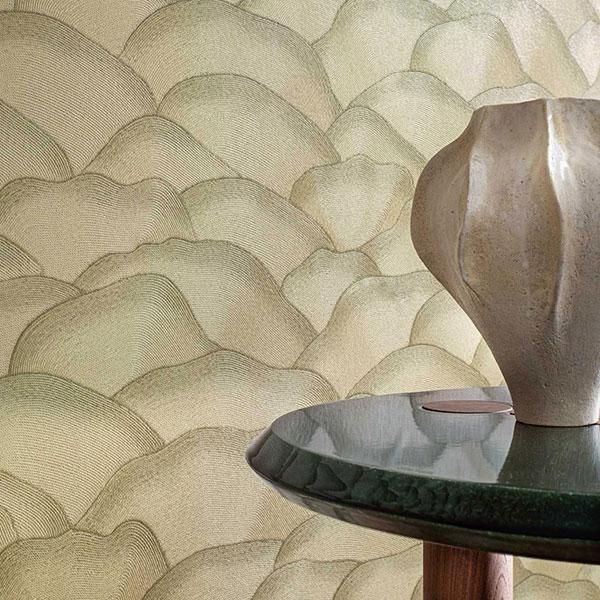 �ڳ�������ʡ�͢���ɻ� ��BRODERIES�� -Ondula- CASAMANCE�ʥե�󥹡ˡ�100cm�ҡ�10m����