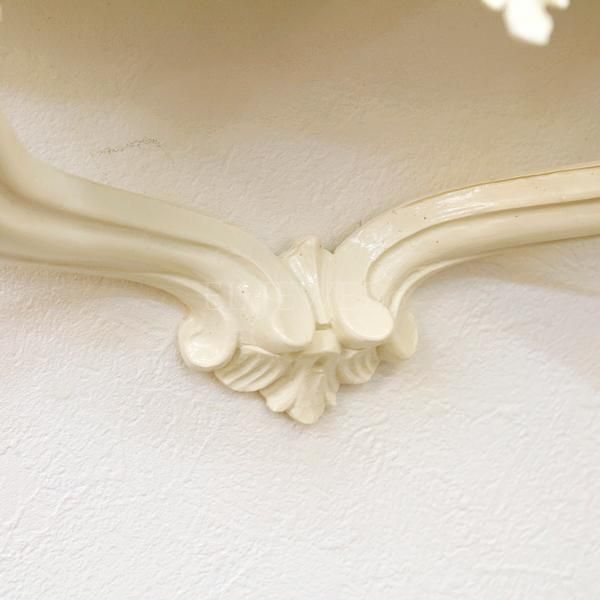 イタリア製 壁掛けコンソール イタリア製】壁掛けコンソール オフホワイト (W47×D13×H21cm