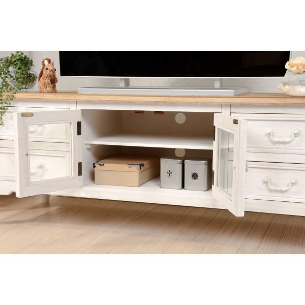セール！】【BROCANTE】シャビースタイル♪テレビボード(W120
