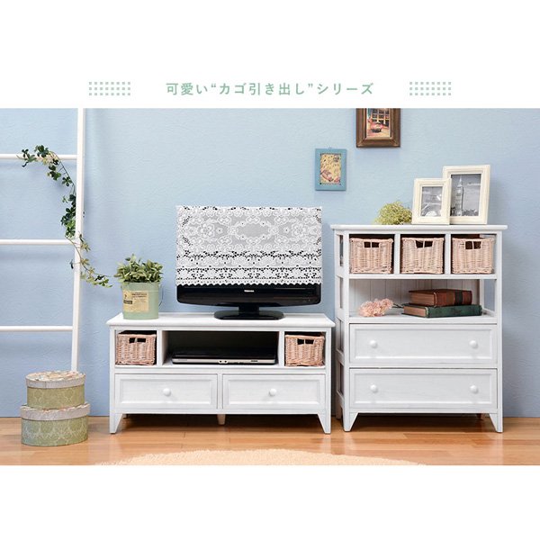 セール！】【SHABBY WOOD FURNITURE】ナチュラルスタイル♪テレビ